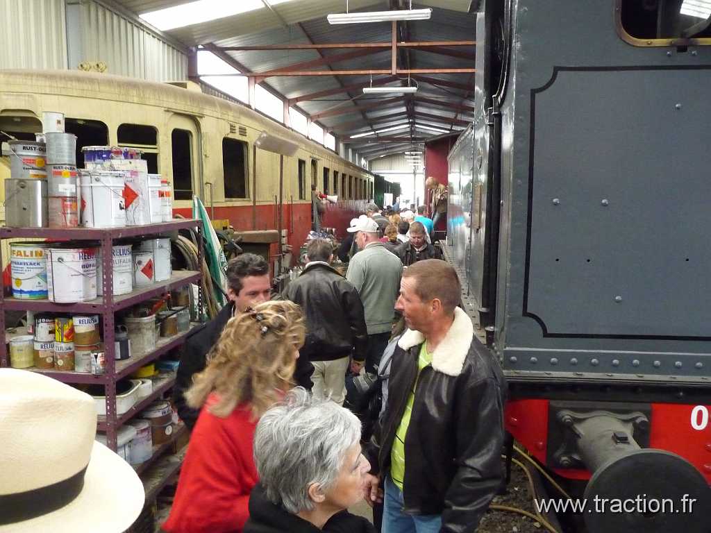 2011_04_Rodage (35).jpg - 10/04/2011 - 68053 MULHOUSE CEDEX Club de Véhicules Anciens d'Alsace Mulhouse 2ème Rodage Printanier, le petit train de la Doller